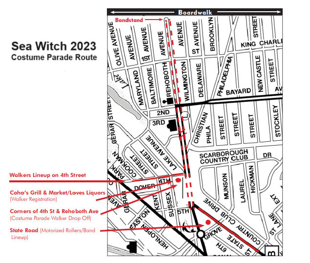 Parade Map